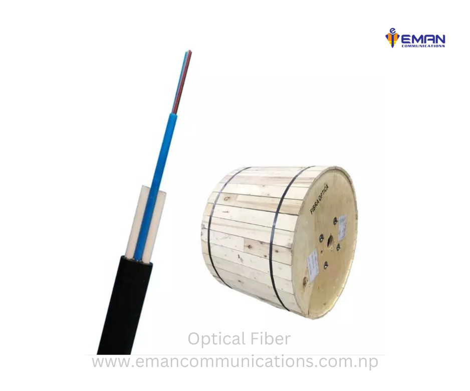 Optical Fiber Cable 12 core FRP 6MM (Drum)